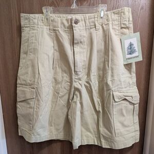 Sears Men's Cargo Shorts - Beige/Tan Utility Style